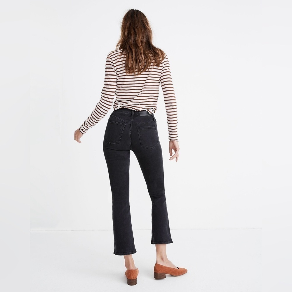 MADEWELL Cali Demi-Boot Jeans Bellspring Wash Button-Front Edition 25 - Picture 4 of 13